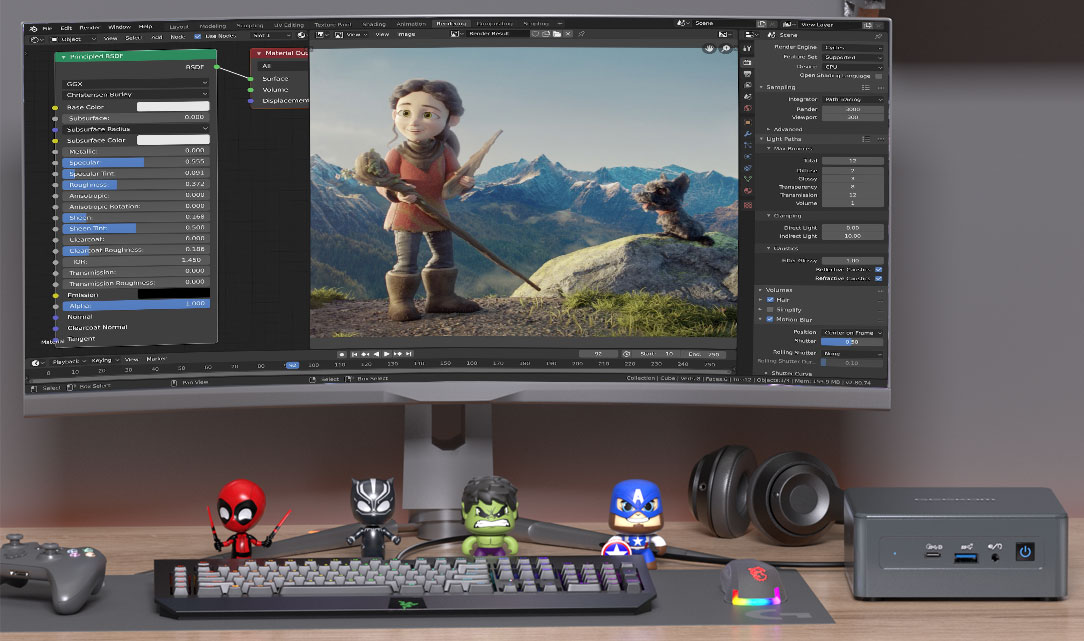 3D レンダリングは、高度なハードウェアとソフトウェアの組み合わせが必要な、複雑でリソースを大量に消費するタスクです。 フル機能のワークステーションが長い間標準でしたが、ミニ PC の出現により新たな可能性が開かれました。 これらのデバイスは、効率的かつコスト効率の高い、簡素化されたレンダリング方法を提供します。