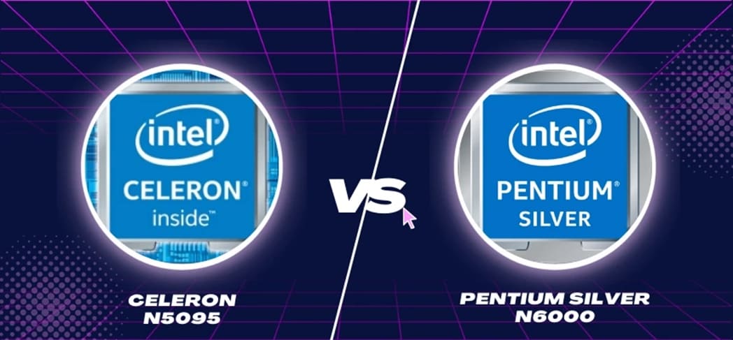 Intel Celeron N5095 と Intel Pentium Silver N6000