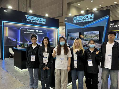 Japan IT Week 春のGEEKOMブースにはGEEKOMの技術スタッフも常駐