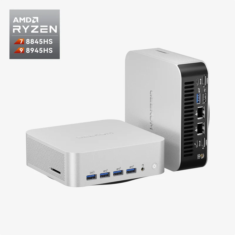 Steam推奨PCスペックを満たすGEEKOM A8ミニPC
