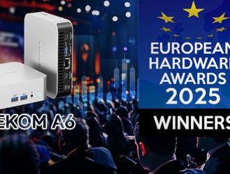 GEEKOM A6、2025年European Hardware Awardsで「最優秀コスパ・デスクトップ」に選出