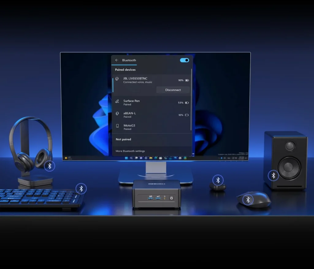 Intel Arcグラフィックス搭載のGEEKOM IT15 AI Mini PC