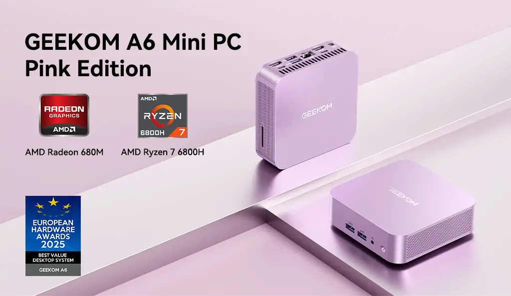 GEEKOM A6 ピンクエディション