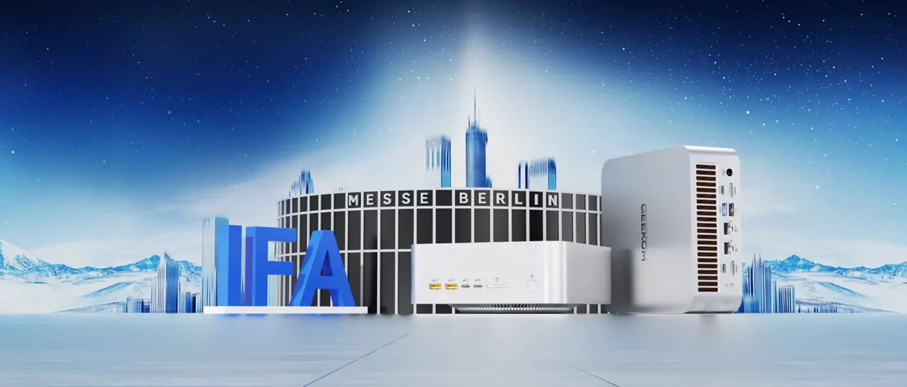 GEEKOM A9 Mega、IFA 2025でミニPCを再定義