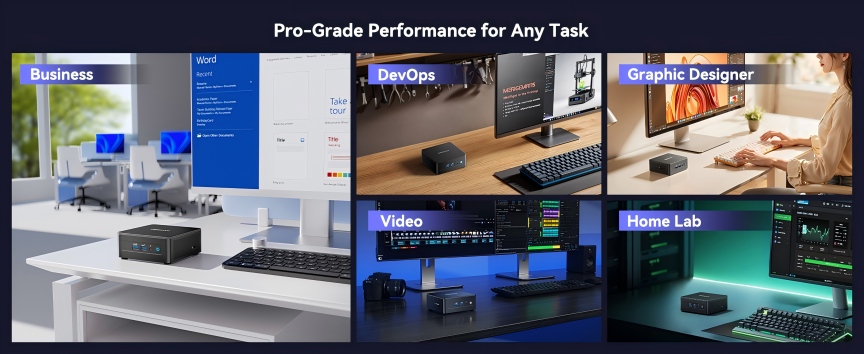 すべて用途に満たすGEEKOM IT15ミニPC