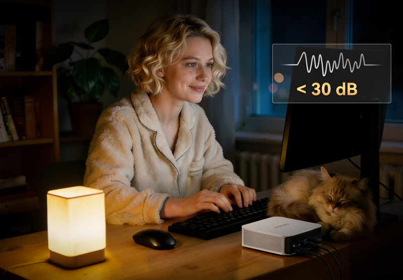30dB以下の静音ミニPC