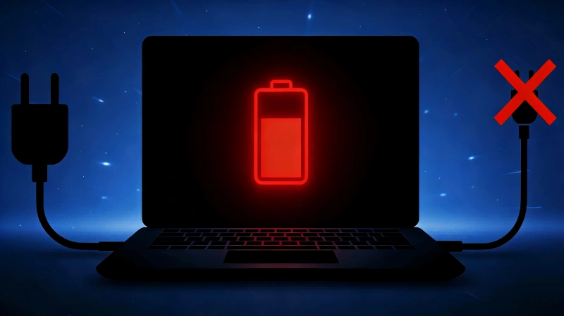 ノートパソコンが充電されない